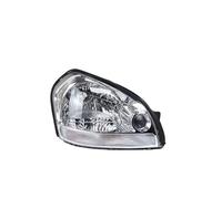 ESPYN Fanale Proiettore Per Hyundai Per Tucson 2005 2006 2007 2008 2009 2010 Luci Diurne Per Auto Fari Gruppo Lampade Di Segnalazione Accessori Esterni Faro Principal(White With Bulb RH)