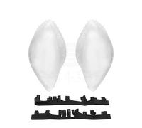 ESPYN Fari Anteriori Auto per Corvette C6 2005-2013 Faro in Vetro Paralume Borsette Gruppo Faro di Ricambio 2 Pezzi Copertura Faro Anteriore Auto Copertura Faro Auto