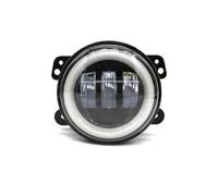 ESPYN Fendinebbia Per Auto Per Jeep Per Wrangler JK LJ TJ Per Dodge Per Journey Per Magnum Per ATV 60W 4 Pollici LED Che Passano Fendinebbia Bianco DRL Ambra(1pc)