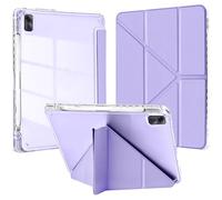 EspZanthic Custodia per Xiaomi Redmi Pad SE 11 Pollice 2023 con Portapenne, 6-in-1 Angoli di Visione Multipli Supporto a Forma di Y, Cover Trasparente Posteriore