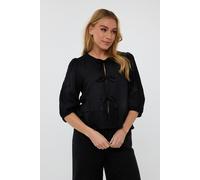 EsQualo Blouse 3d Embroidery Black Taglia: 38 | Maglie a manica lunga Outlet | Donna | Nero