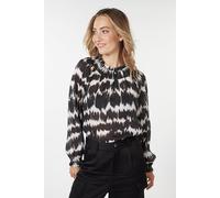 EsQualo Blouse Raglan Absolute Illusion Print Taglia: 46 | Maglie a manica lunga Outlet | Donna
