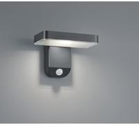Applique a parete led da esterno ESQUEL solare ricaricabile R22261142 antracite