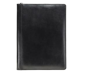Esquire Astuccio da scrittura Eco in pelle 24 cm nero