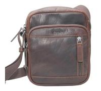 Esquire borsa a tracolla Buffalo 85 Crossbody Bag Brown marrone scuro