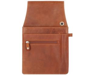 Esquire Borsa da cameriere Dallas in pelle 15,5 cm marrone