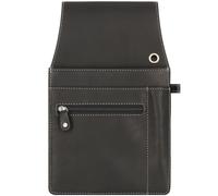 Esquire Borsa da cameriere Dallas in pelle 15,5 cm nero