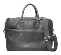 Esquire borsa da ufficio laptop bag con scomparto per laptop Buffalo 85 Business Bag Black nero