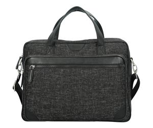 Esquire Borsa portadocumenti grigio sfumato / nero Uomo - Accessori - Borse e zaini - Borse - Borse da lavoro e per laptop - Borse portadocumenti Esquire One Size