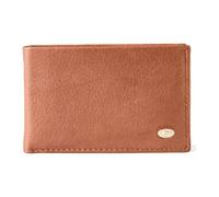 Esquire Chicago Portafoglio Protezione RFID Pelle 10.5 cm marrone