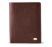 Esquire Chicago Portafoglio Protezione RFID Pelle 11.5 cm marrone