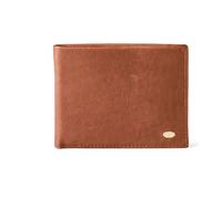 Esquire Chicago Portafoglio Protezione RFID Pelle 12 cm marrone