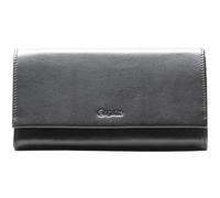 Esquire New Silk Ladies Long Wallet Black