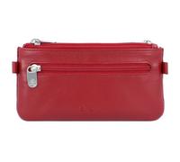 Esquire Nuova custodia per chiavi in seta in pelle 13 cm rosso