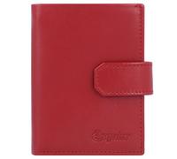 Esquire Nuovo Portafoglio di seta in pelle 7,5 cm rot (045602-11)