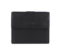 Esquire Oslo Custodia per carta di credito Protezione RFID Vera Pelle 9.5 cm nero