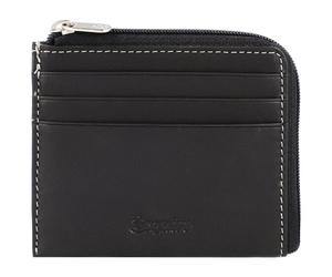 Esquire Oslo Custodia per carte di credito RFID in pelle 10,5 cm nero