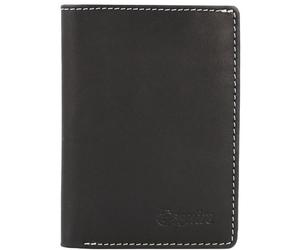 Esquire Oslo Custodia per carte di credito RFID in pelle 8 cm nero
