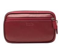 Esquire Pelle marsupio Duo 59 Belt Bag Red bordeaux