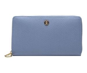 Esquire Pelle portafoglio Alexandria Wallet Light Blue celeste