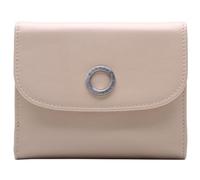 Esquire Pelle portafoglio Athena Lady Clip Wallet Beige