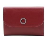 Esquire Pelle portafoglio Athena RFID Lady Wallet Red rosso scuro