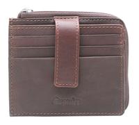 Esquire porta carte di credito Oslo Dallas RFID Case Brown