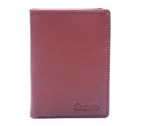 Esquire porta carte di credito Oslo Nappa Wallet Red