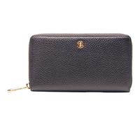 Esquire portafoglio Alexandria 69 Zip Around Wallet Black nero