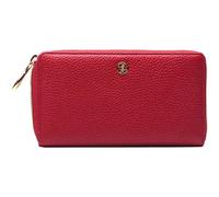 Esquire portafoglio Alexandria 69 Zip Around Wallet Red rosso scuro