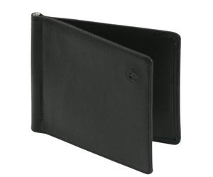 Esquire Portafoglio con logo in pelle 10 cm nero