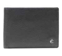 Esquire Houston Portafoglio Protezione RFID Pelle 10 cm nero