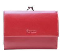 Esquire portafoglio Silk 02 Wallet Red rosso scuro