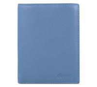 Esquire Portafoglio Viktoria RFID in pelle 10 cm blu