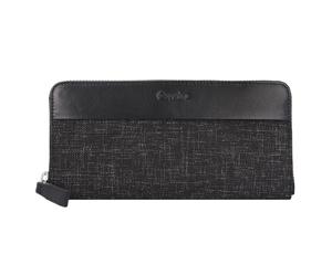 Esquire Portafoglio vita riciclato 19,5 cm nero