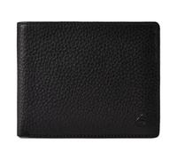 Esquire Texas Portafoglio Protezione RFID Vera Pelle 12 cm nero