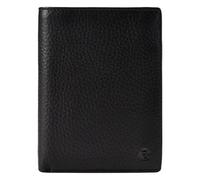 Esquire Texas Portafoglio Protezione RFID Vera Pelle 9 cm nero
