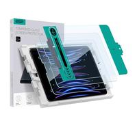 ESR 2 Pezzi Pellicola Protettiva per iPad Pro 11" (2022/2021/2020/2018) e iPad Air 5/4 10.9" (2022/2020), Vetro Temperato, Protezione per Lo Schermo con Supporto per l’applicazione, Nitidezza HD