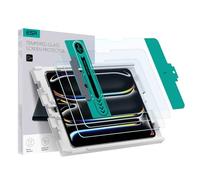 ESR 2 Pezzi Pellicola Protettiva per iPad Pro 11 Pollici M5/M4 (2025/2024), Vetro Temperato, Protezioni per lo Schermo con Supporto di facile applicazione, Resistente ai graffi, Chiarezza HD