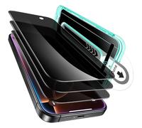 ESR 3 Pack per iPhone 16 Pro Max Pellicola protettiva per la privacy dello schermo, Vetro temperato anti-spia con vassoio di vestibilità impeccabile, durezza 9H, resistente ai graffi, HD