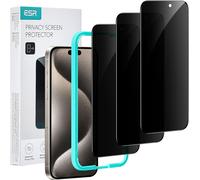 ESR 3 Pezzi Pellicola Privacy per Iphone 15 Pro, Bordi Curvi, Compatibili Con Le