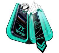 ESR 3 Pezzi Pellicola Vetro per iPhone 17 Pro Max, Armorite | Protezione Antiurto 7X, Vetro Temperato 9H+, Installazione Facile, Copertura Totale, Supporto UltraFit, Senza Bolle