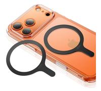 ESR Compatibile con Anello MagSafe 360, 2 Pezzi Universale Ring in Metallo Compatibile con iPhone 16/16e/15/14/13 Series, Galaxy S24/S23/S22/S21/S20 Series/MagSafe Accessories, Nero