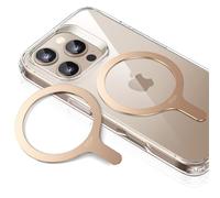 ESR Anelli MagSafe, 2 Anelli Metálicos Universali per Funde di Telefono, Compatibili con iPhone 17/16/16e/15/14, Google Pixel 10 e Galaxy S25/S24/S23/S22/S21, Accessorio MagSafe, Titanio Naturale