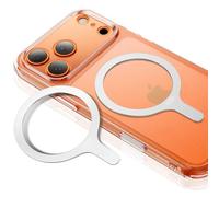 ESR Anelli MagSafe, 2 Anelli Metálicos Universali per funde di Telefono, Compatibili con iPhone 17/17e/16/16e/15/14/13/12, Google Pixel 10, S26+/S26 Ultra/S24/S23/S22/S21, Accessorio MagSafe, Bianco