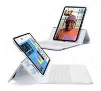 ESR Ascend Keyboard Case iPad Case with Keyboard Compatible with iPad Pro 12.9 (2022/2021/2020/2018) Magnetic Detachable Case Fully Adjustable Portrai