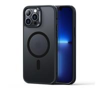 ESR Classic Hybrid Cover per iPhone 13 Pro, Nero opaco | Anti-ingiallimento a lunga durata, Ultrasottile, Compatibile con MagSafe, Protezione militare 3X, Custodia Magnetica