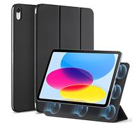 ESR Cover Compatibile con iPad 10 Generazione (2022, 10.9 Pollici), Custodia Leggera e Liscia, Aggancio Magnetica, Supporto a 2 Posizioni, Automatica Attivazione/Standby, Serie Rebound, Nero