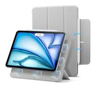 ESR Cover per iPad Air 11" M3/M2 (2025/2024),iPad Air 5/4 Gen(2022/2020),Custodia Magnetica con Supporto Trifold,Aggancio Magnetico,Supporto per Pencil Pro/USB-C,Auto Attivazione/Standby,Grigio