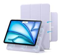 ESR Cover per iPad Air 11" M3/M2 (2025/2024),iPad Air 5/4 Gen(2022/2020),Custodia Magnetica con Supporto Trifold,Aggancio Magnetico,Supporto per Pencil Pro/USB-C,Auto Attivazione/Standby,Violette